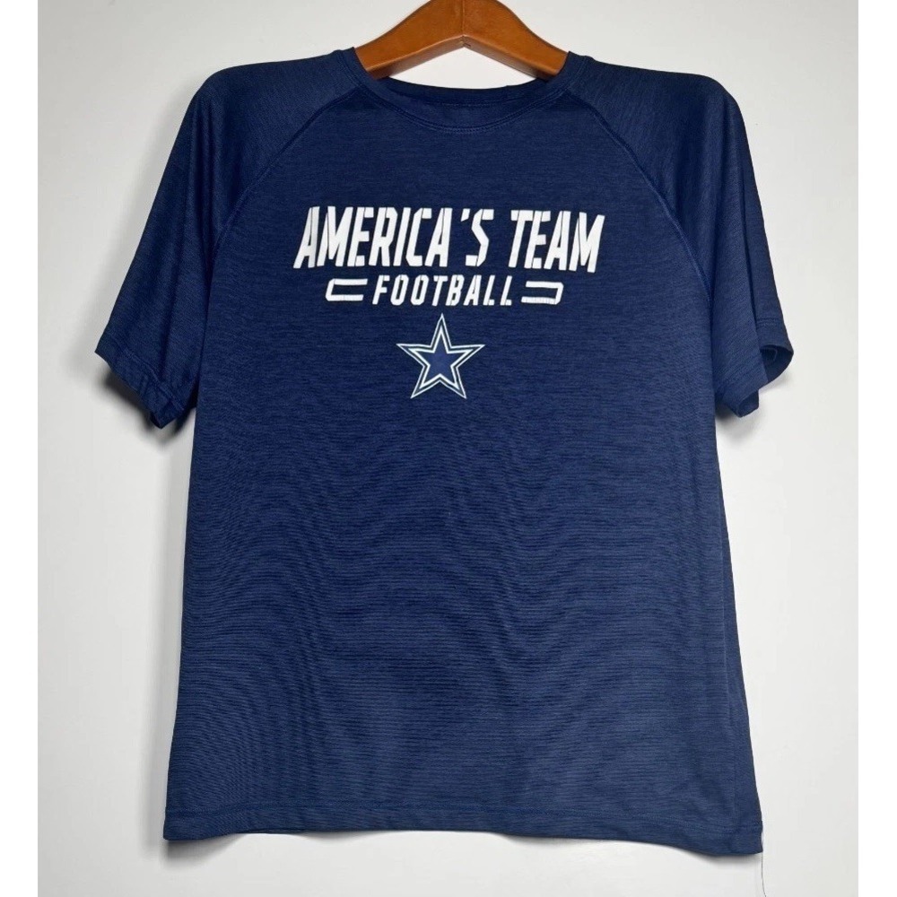 Fanatics T Shirt Mens Large Blue Dallas Cowboys NFL America's Football Team